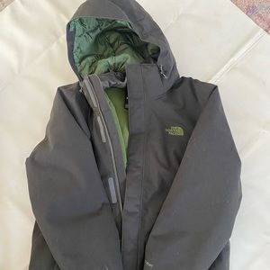 North Face cold weather jacket.